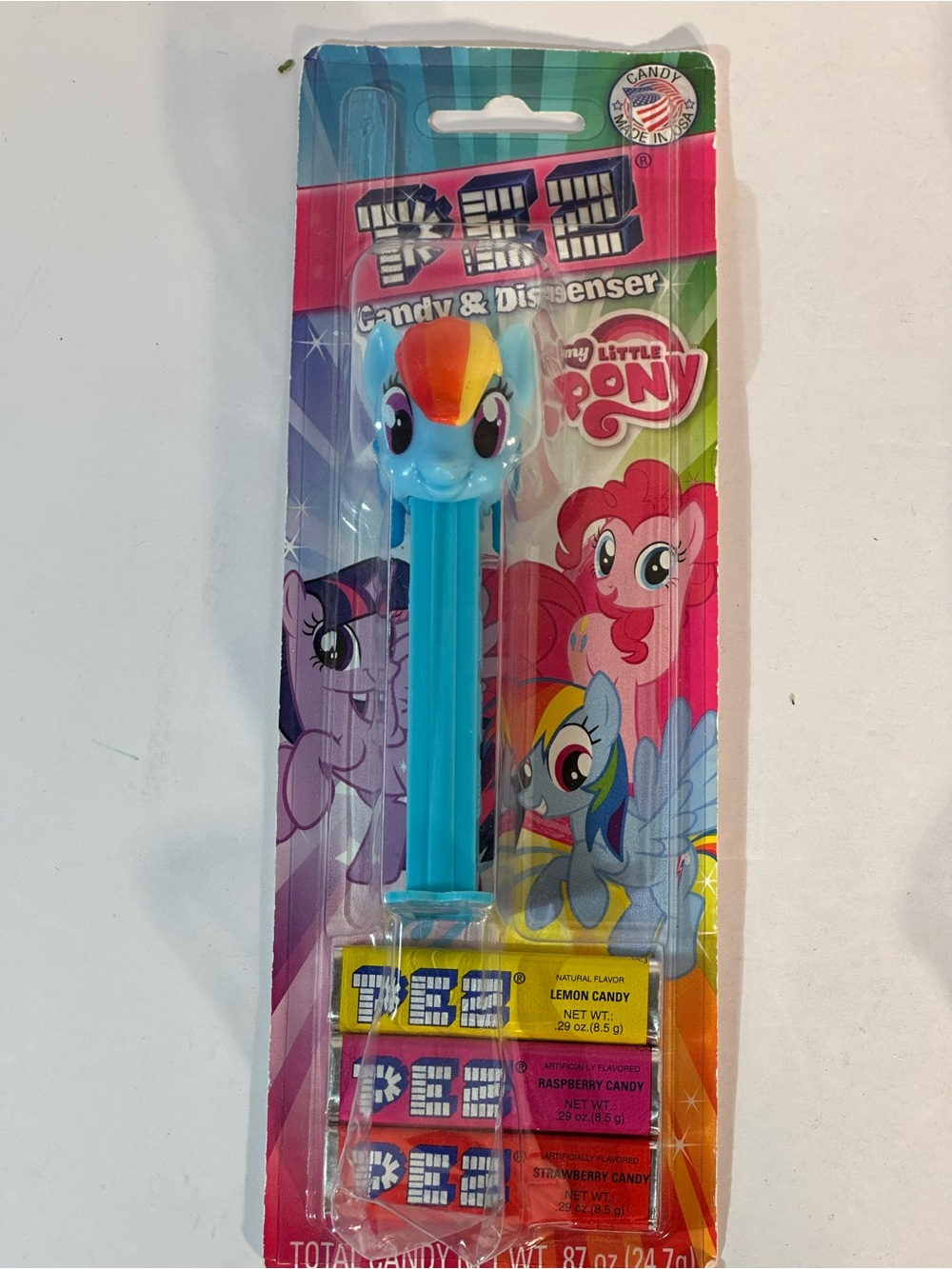 New PEZ My Little Pony Candy Dispenser Rainbow Dash Twilight Sparkle Fluttershy - Picture 3 of 6